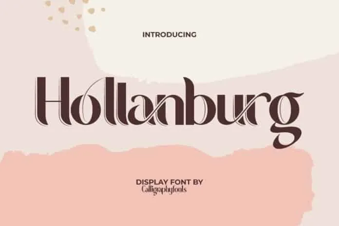 Hollanburg Font