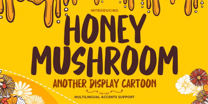 Honey Mushroom Font