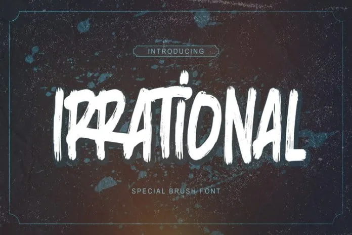 Irrational Font