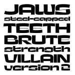 Jaws Font