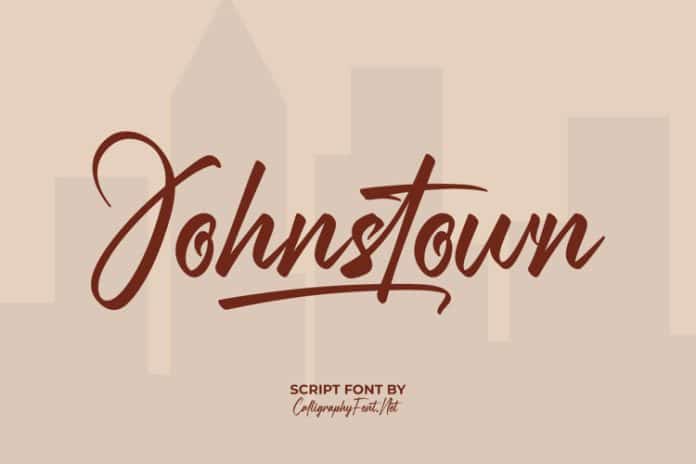 Johnstown Font