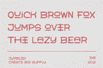 Jumbled Font