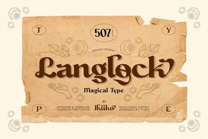 Langlock Font