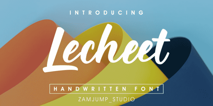 Lecheet Font