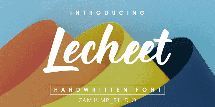 Lecheet Font