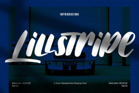 Lillstripe Font