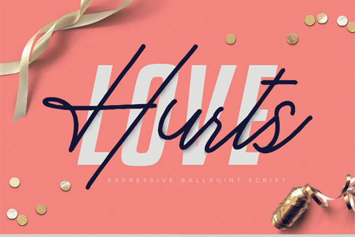 Love Hurts Font
