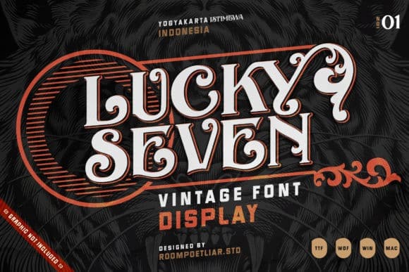 Lucky Seven Font