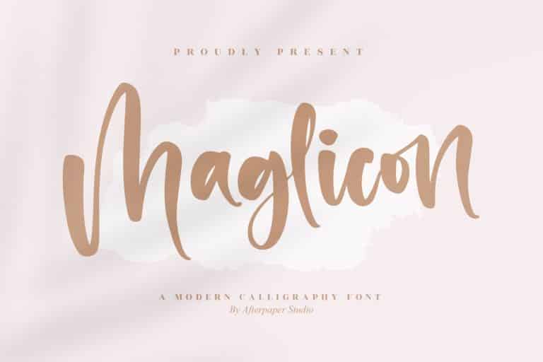 Maglicon Script Font