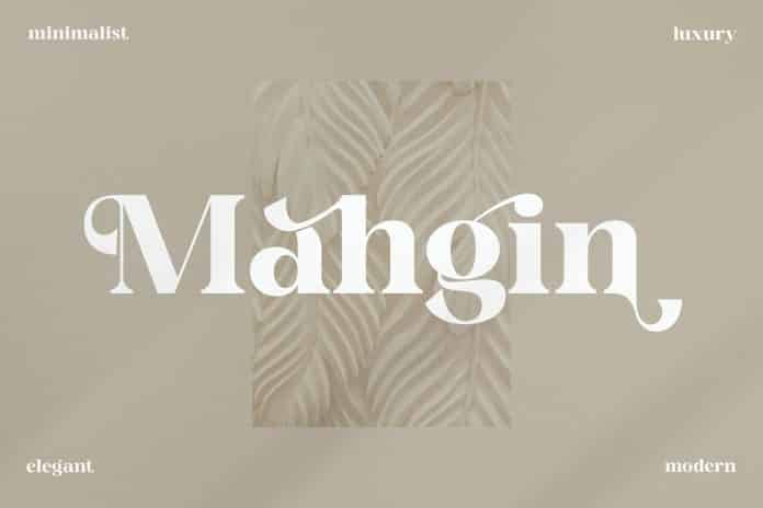 Mahgin Serif Font