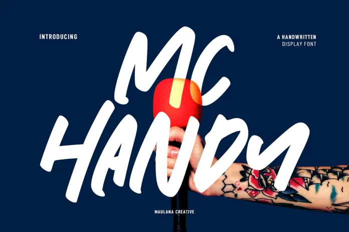 Mc Handy Handwritten Display Font