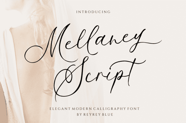 Mellaney Script Font