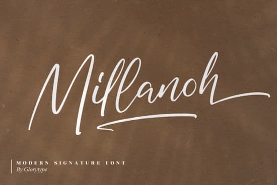 Millanoh Font