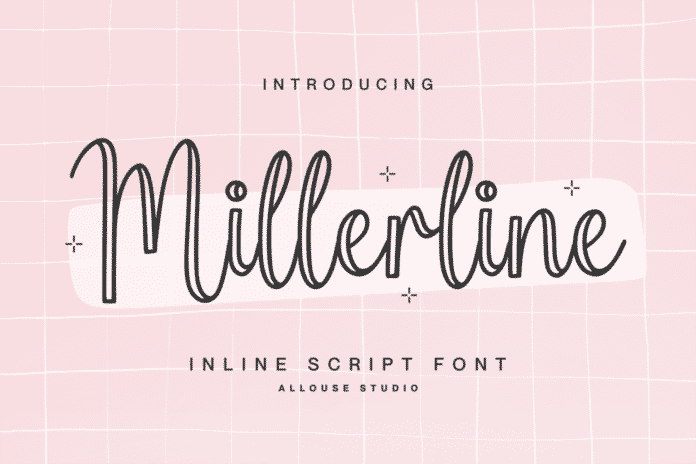 Millerline Script Font