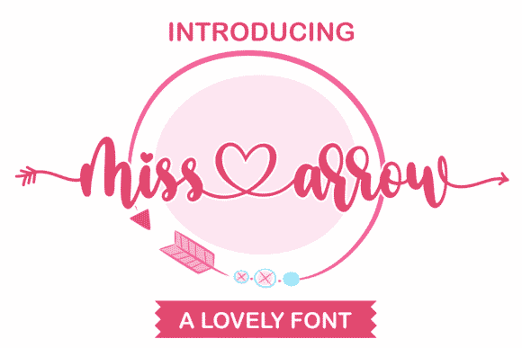 Miss Arrow Font