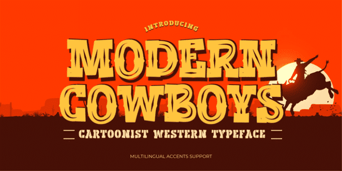 Modern Cowboys Font