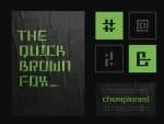 Modular Sans - Stencil Style Sans-Serif Font