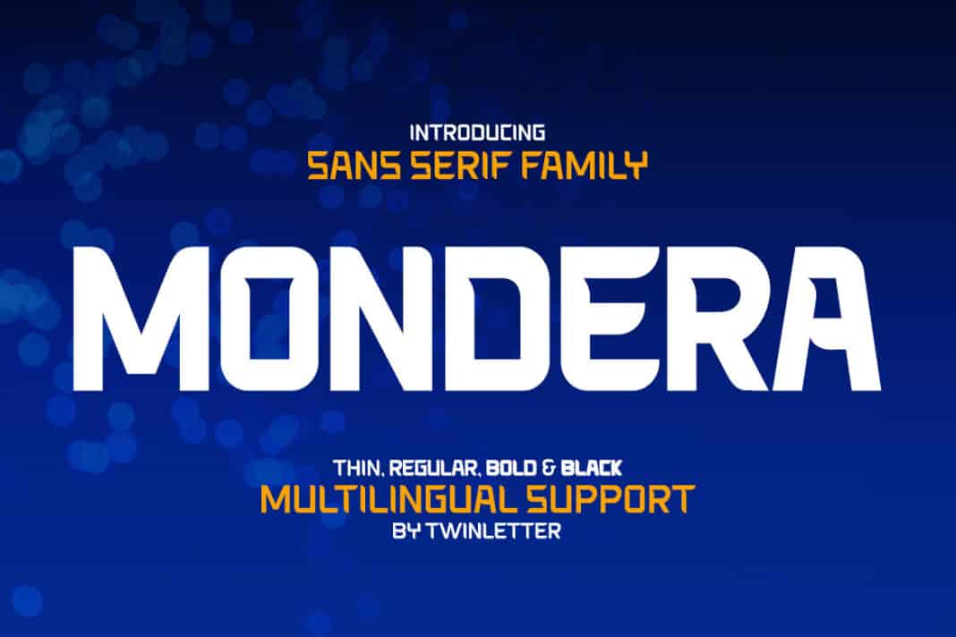 Mondera Font