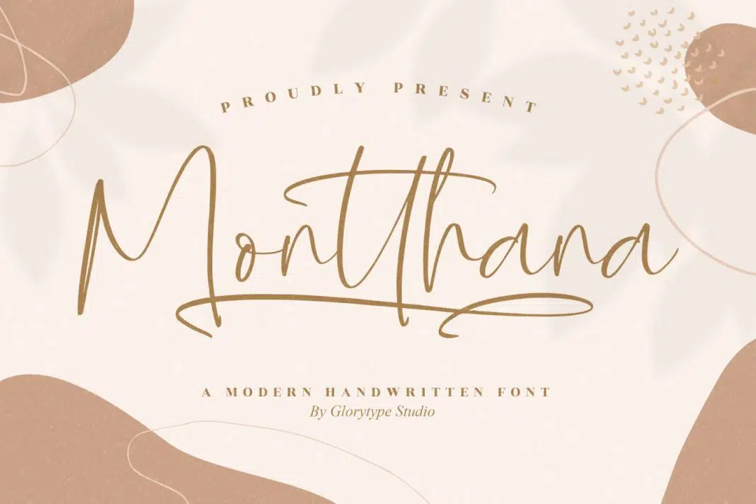 Montthana Script Font