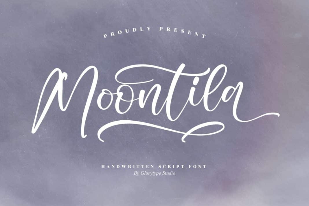 Moontila Script Font