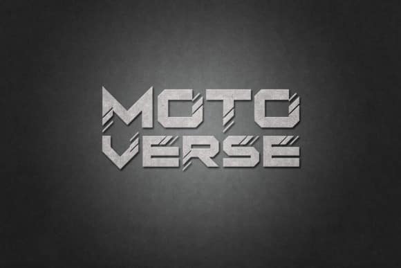 Moto Verse Display Font