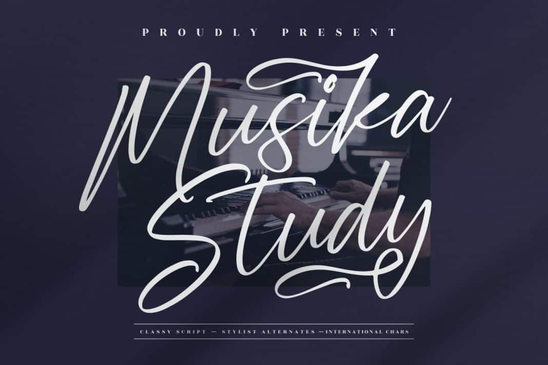 Musika Study Script Font
