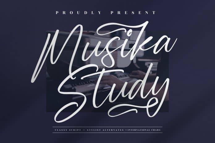 Musika Study Script Font