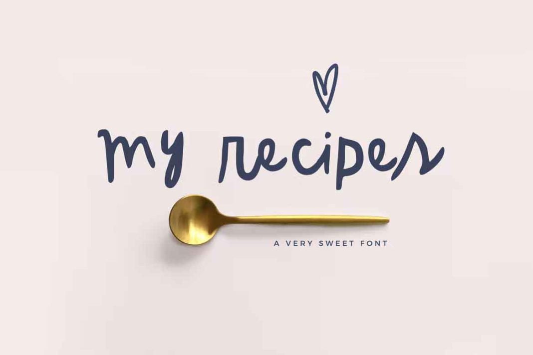 My Recipes Font