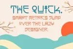 Namra Korean Style Display Typeface