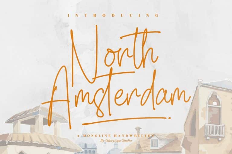North Amsterdam Script Font