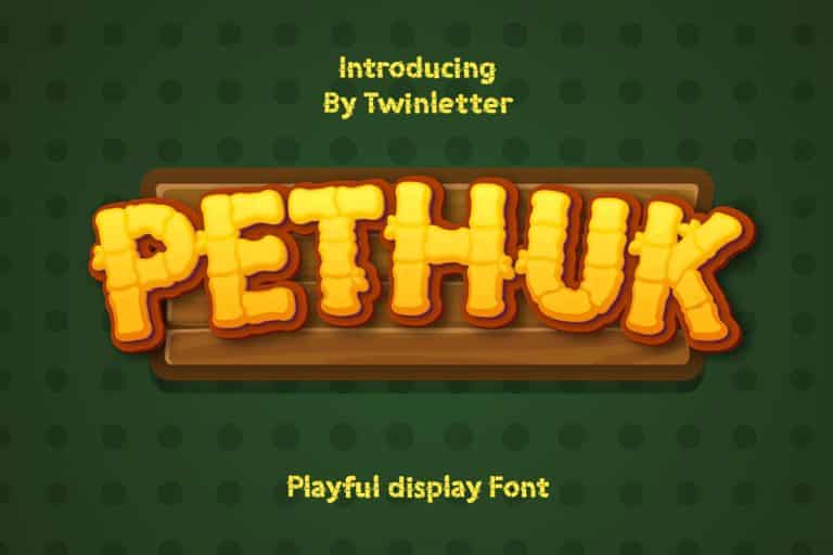 Pethuk Font