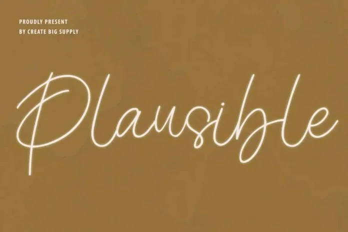 Plausible Font