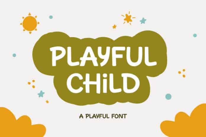 Playful Child Display Font