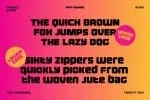 Puff Square Font