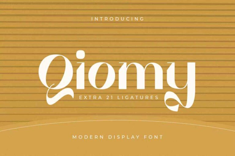 Qiomy Font