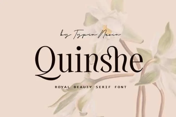 Quinshe Font