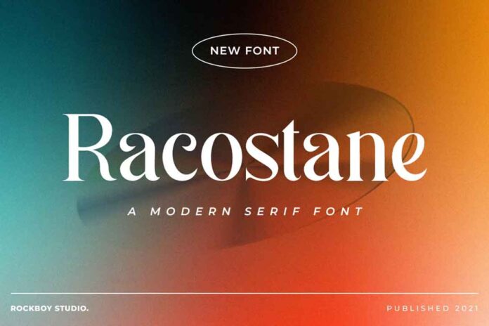 Racostane Font