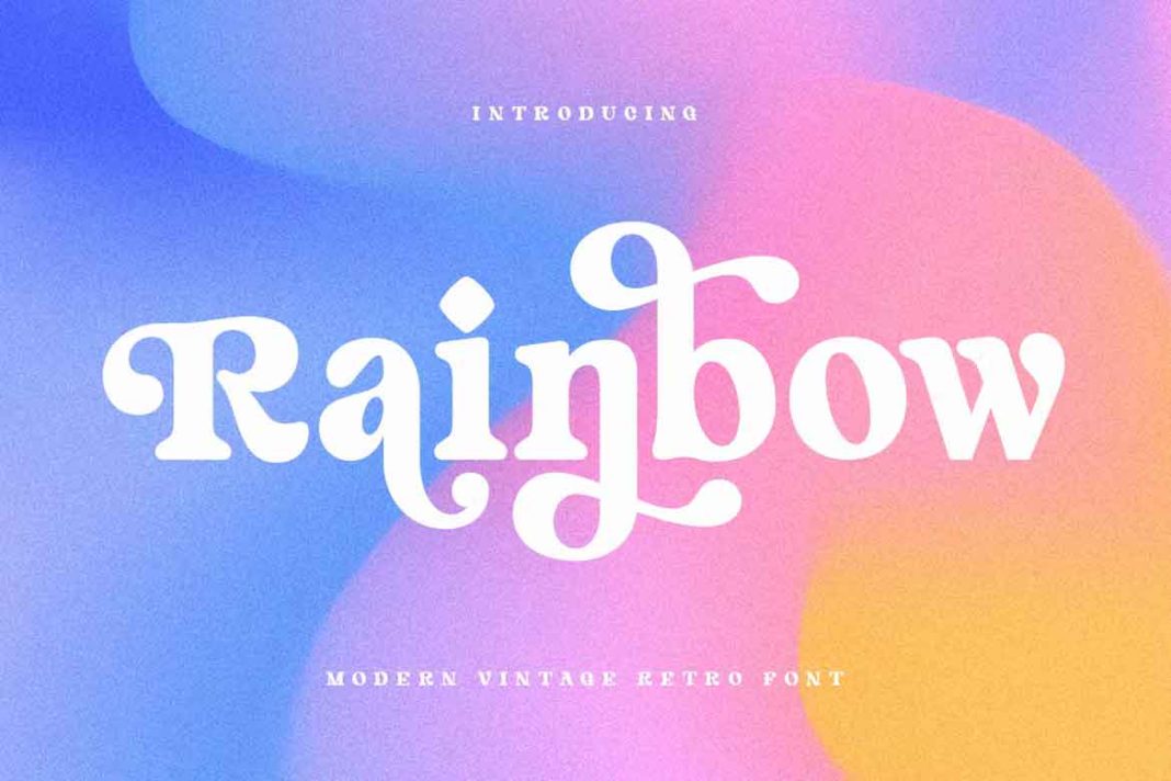 Rainbow Font