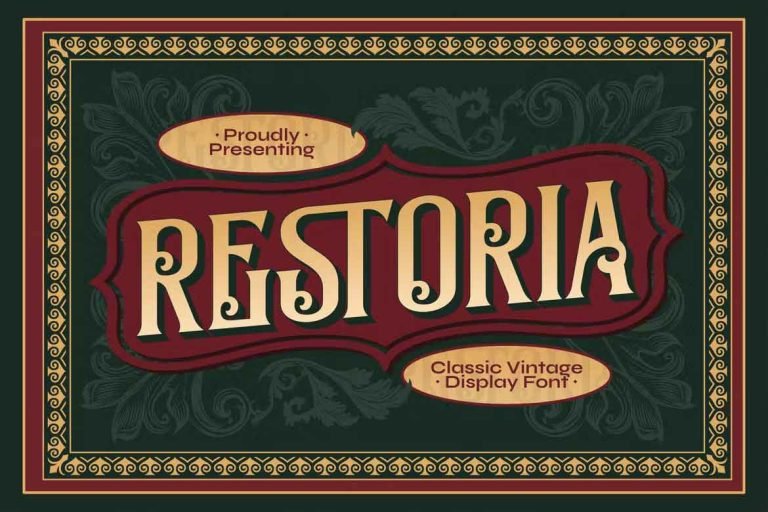 Restoria Font