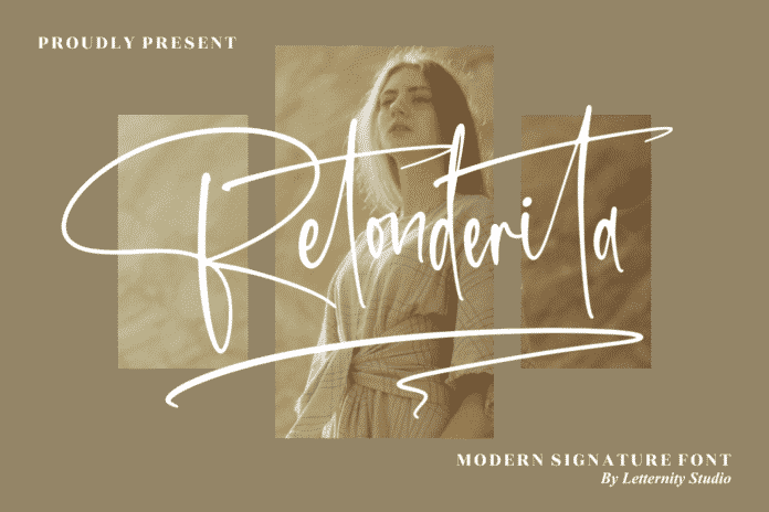 Retonderita – Modern Signature Font