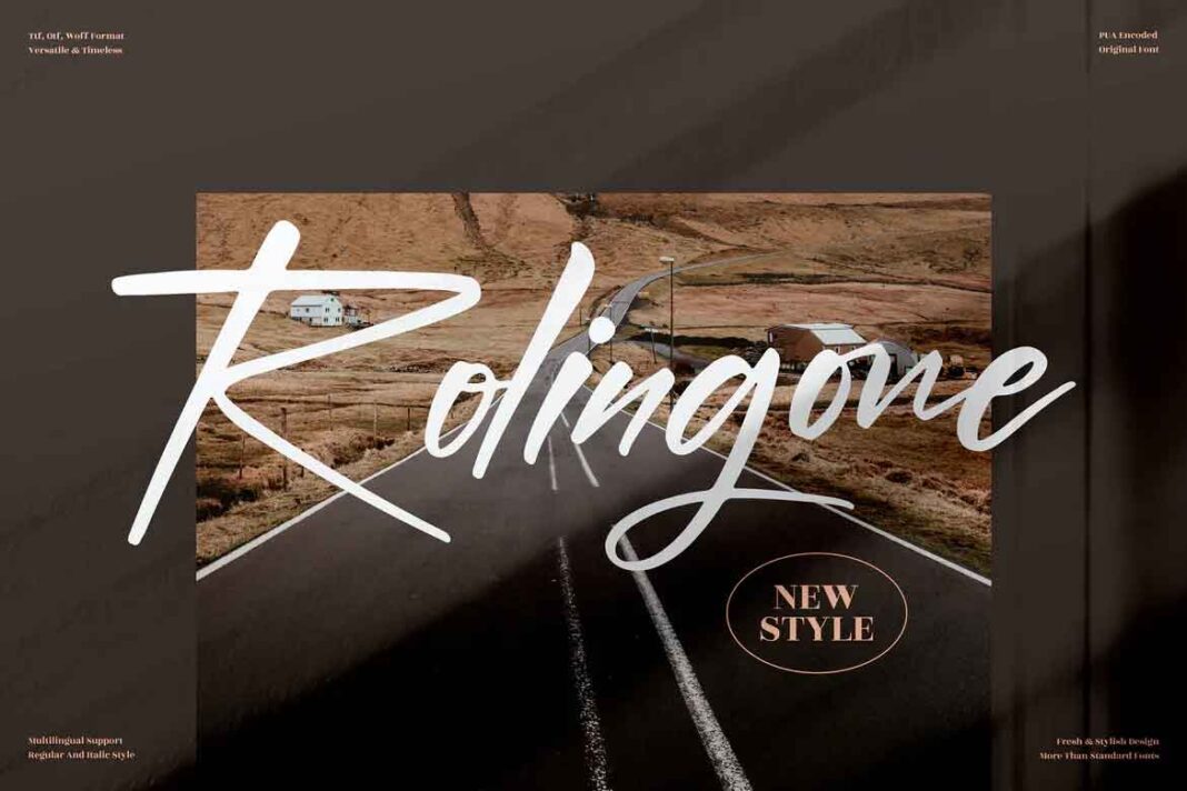 Rolingone Font