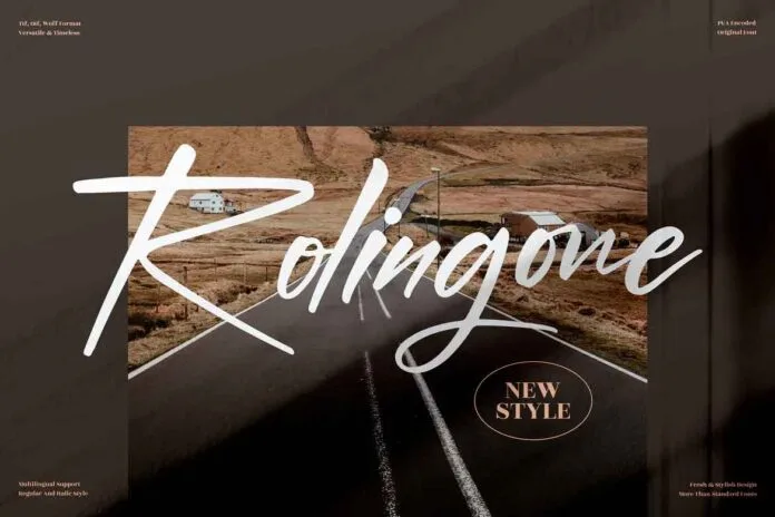 Rolingone Font