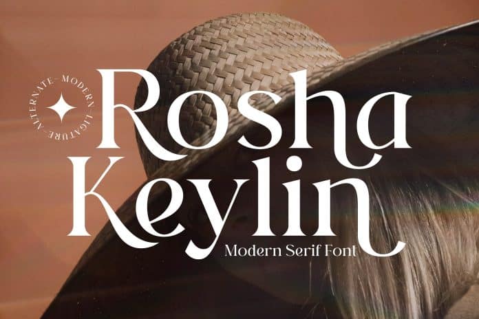 Rosha Keylin Serif Font