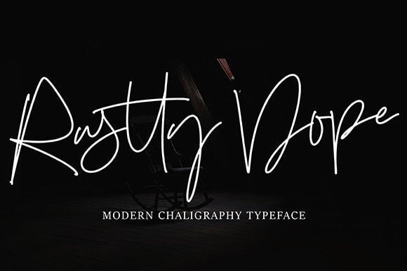 Rustty Dope Font