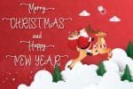 Santa Reindeer Font