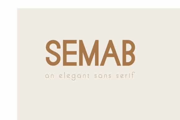 Semab Font