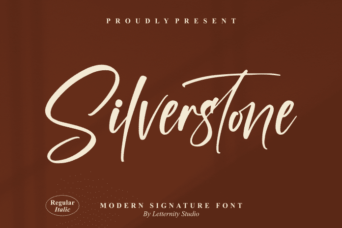 Silverstone Script Font
