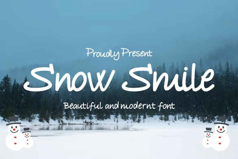 Snow Smile Font