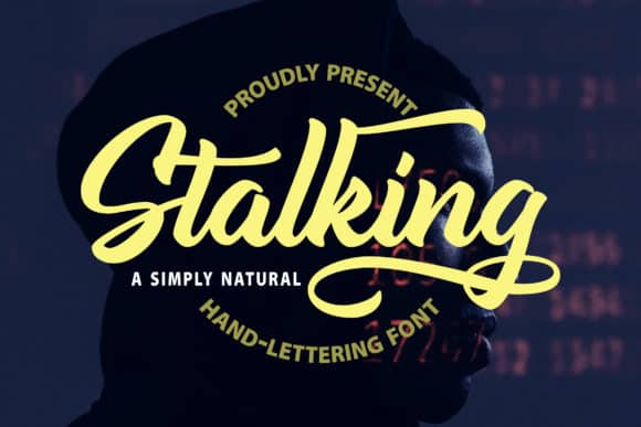 Stalking Font