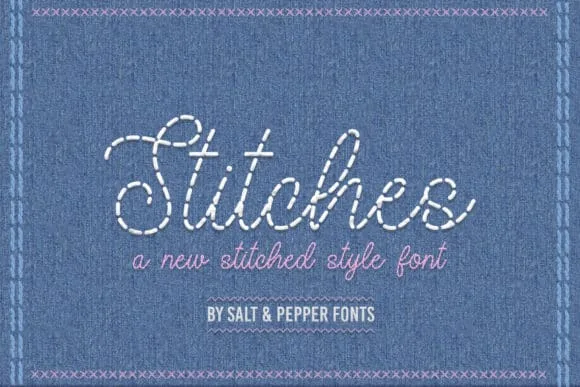 Stitches Font